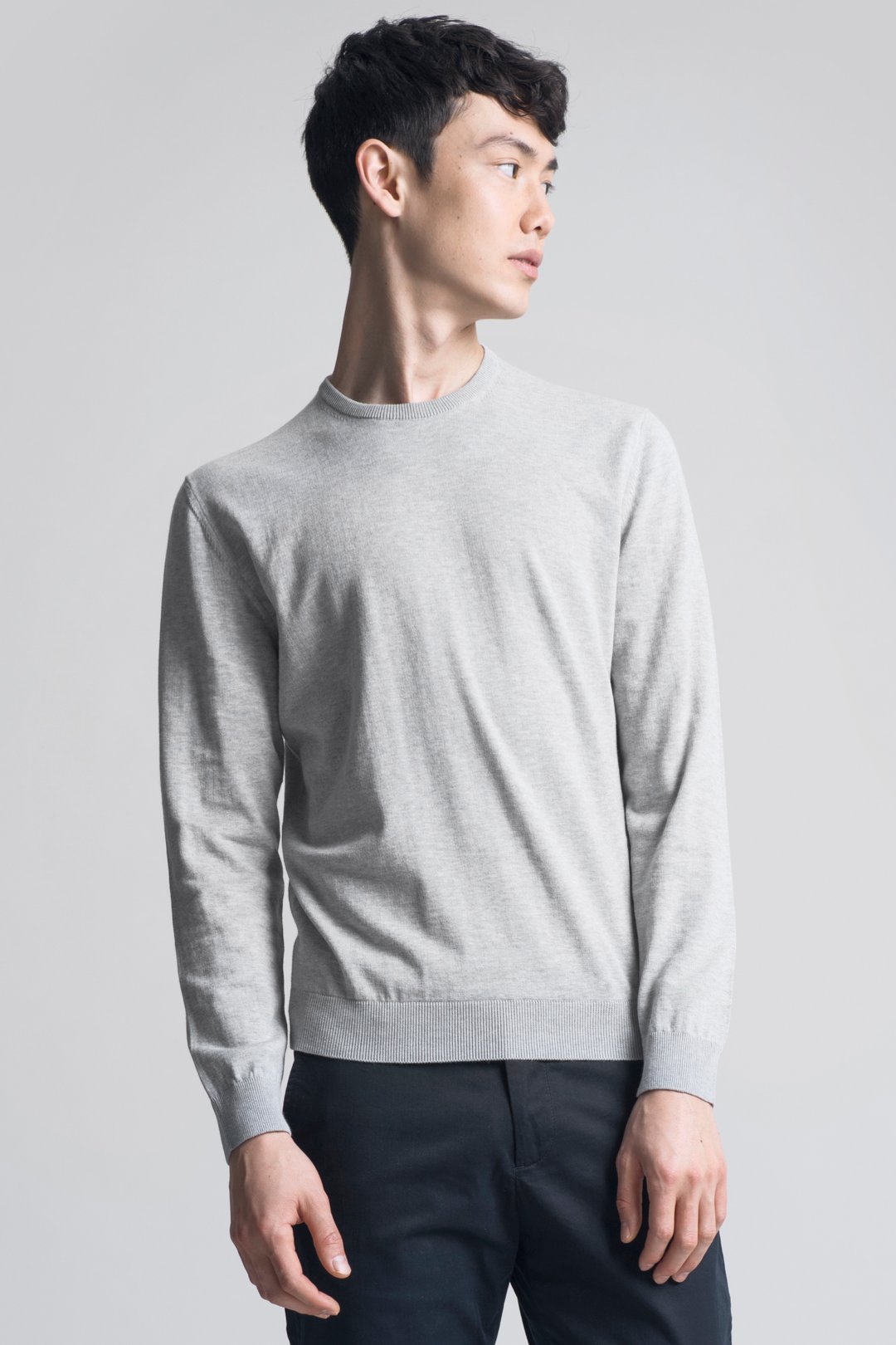 08sircus Wool Cotton melange sweater | ccaisa.com.mx