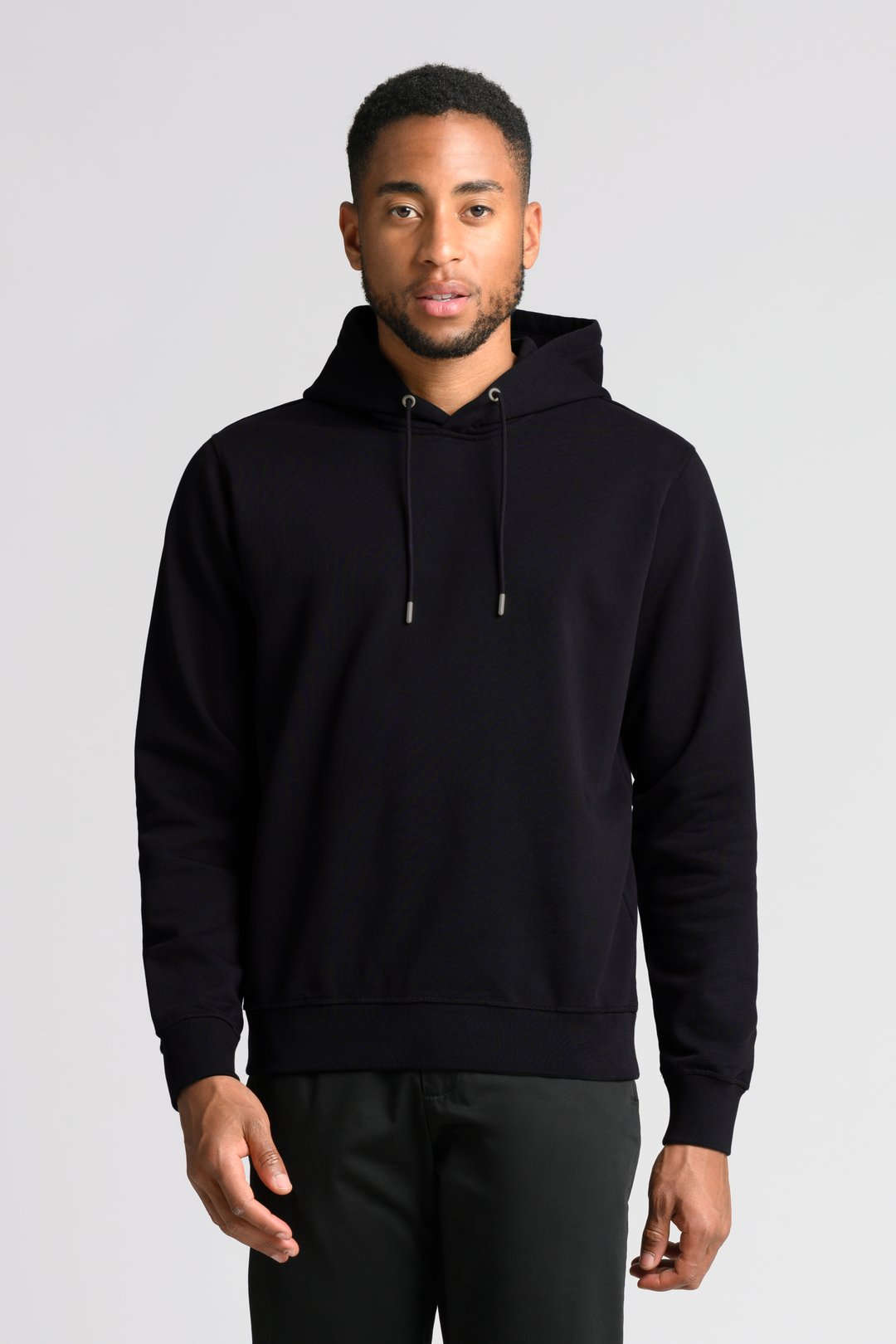 Black Hoodie | Organic Cotton Loopback - ASKET