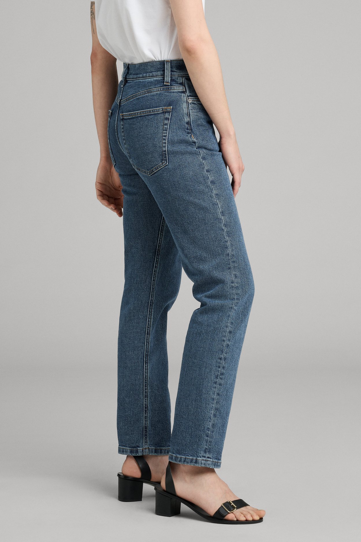 Women's Stone Wash Standard Jeans | Organic Cotton Denim - ASKET