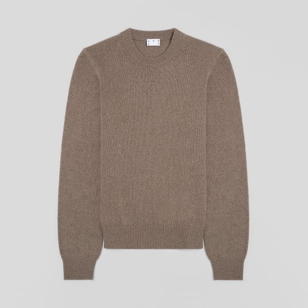Asket The Cashmere Sweater Brown