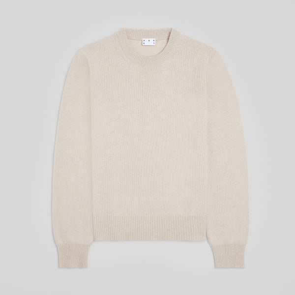 Asket The Cashmere Sweater Beige